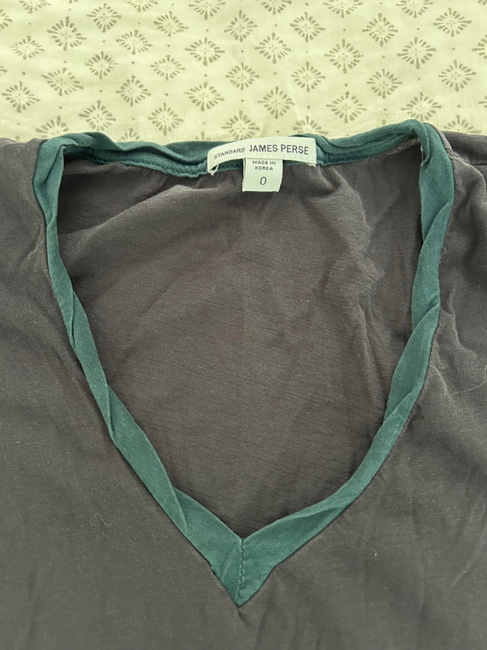 James Perse v neck tee